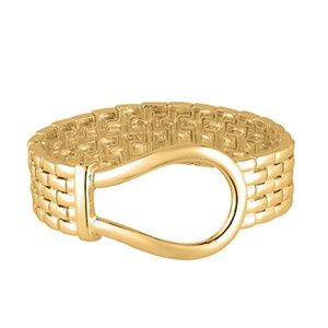 Horseshoe Accent Watch Band Bracelet